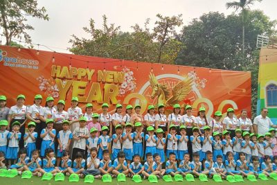 Trường mầm non Thanh Tân tổ chức chuyến trải nghiệm cho các con tại công viên Cầu Vồng